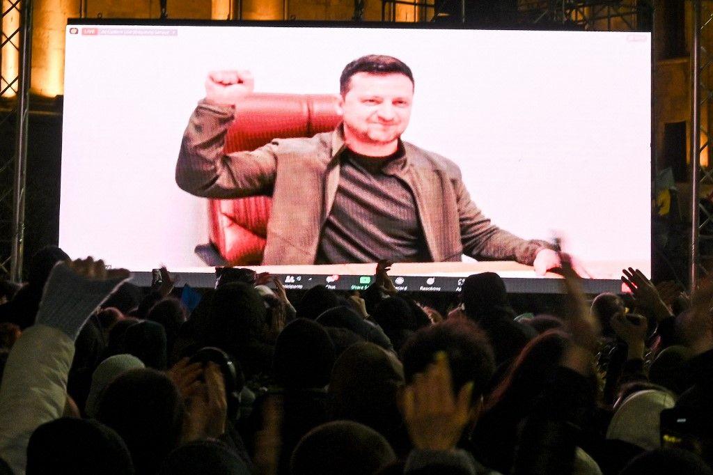 Volodymyr Zelensky discours AFP