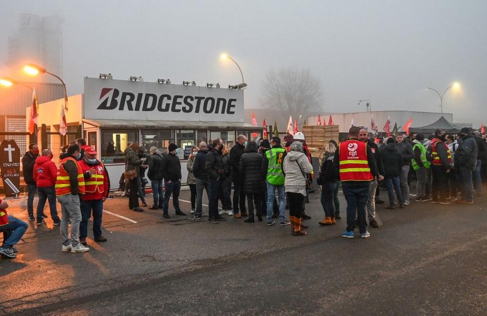 Bridgestone usine AFP
