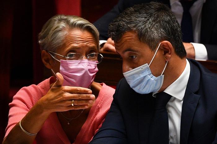 Elisabeth Borne Gérald Darmanin AFP