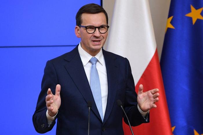 Mateusz Morawiecki Pologne AFP