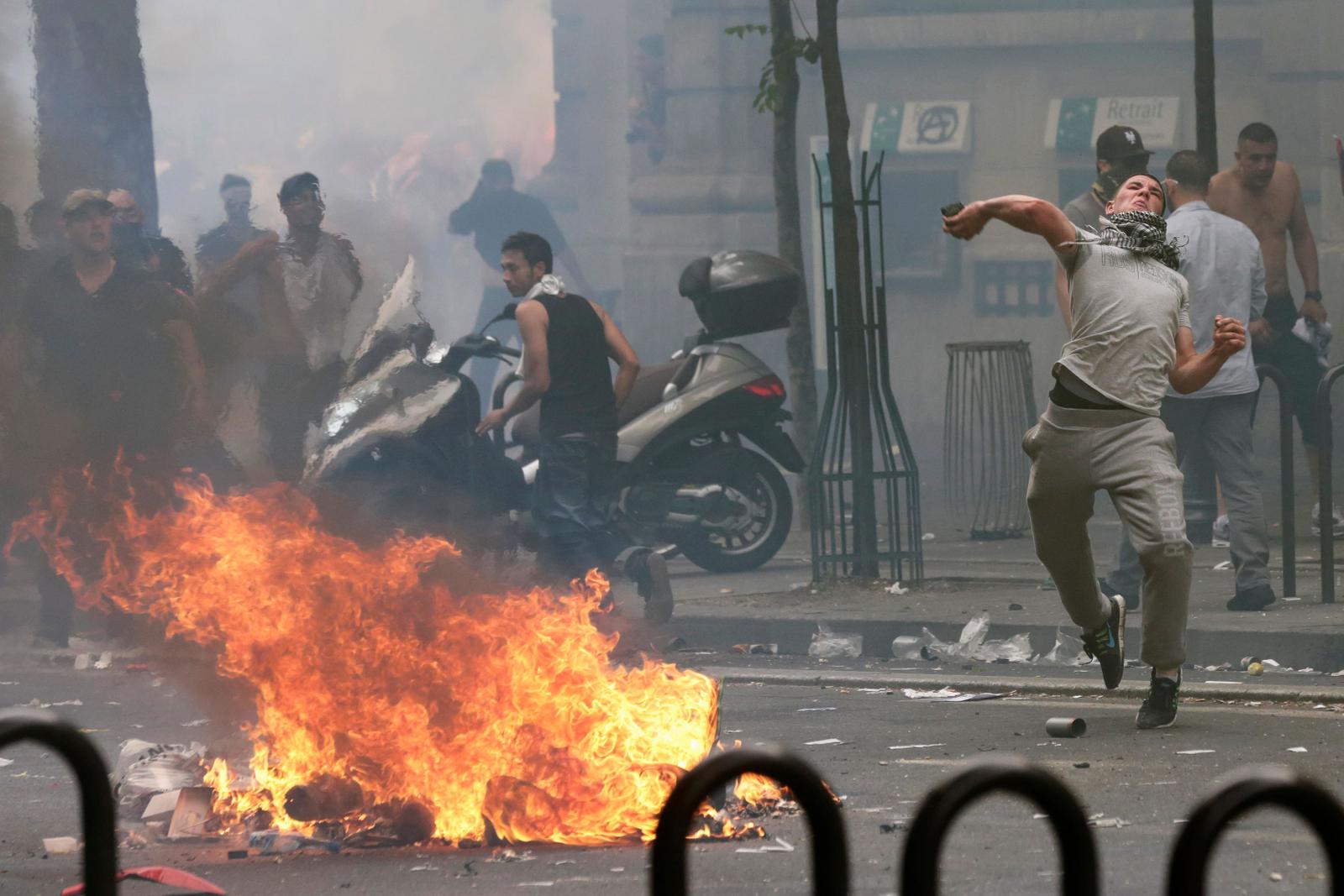 Débordements à Paris. (Image d'illustration)