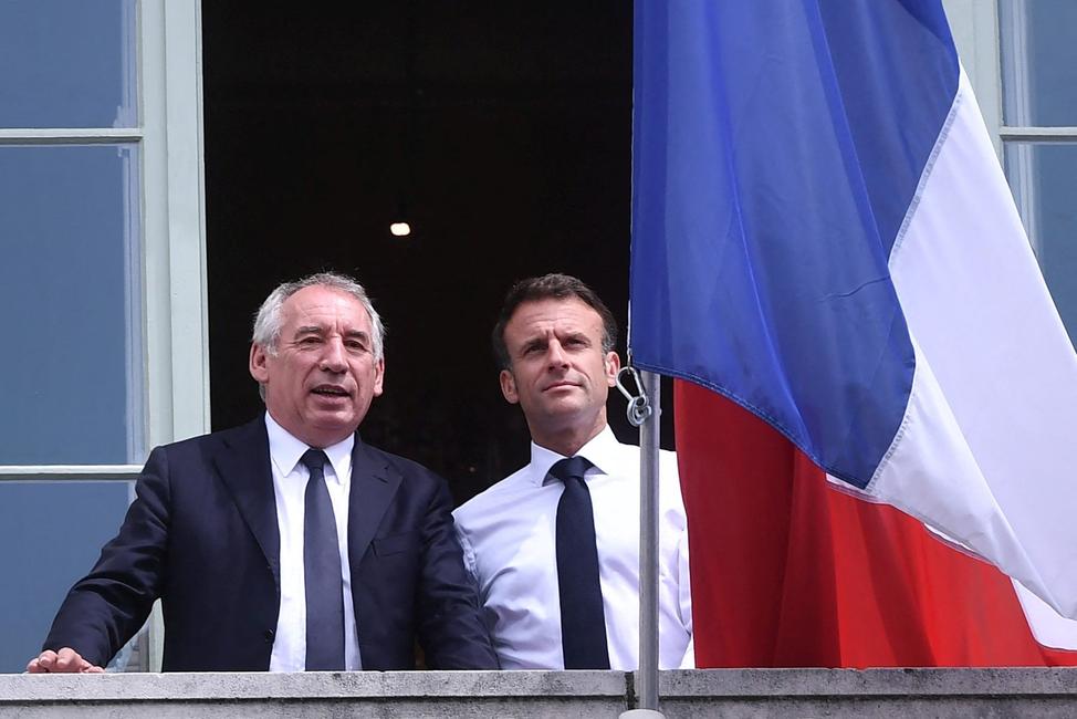 François Bayrou Emmanuel Macron 2023