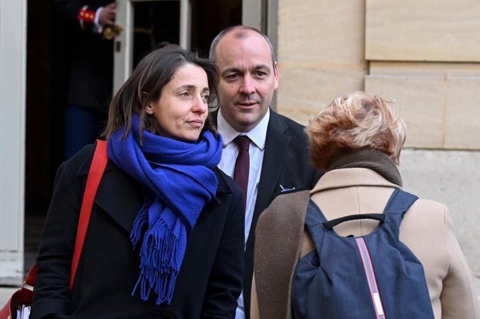 Sophie Binet Laurent Berger 2023