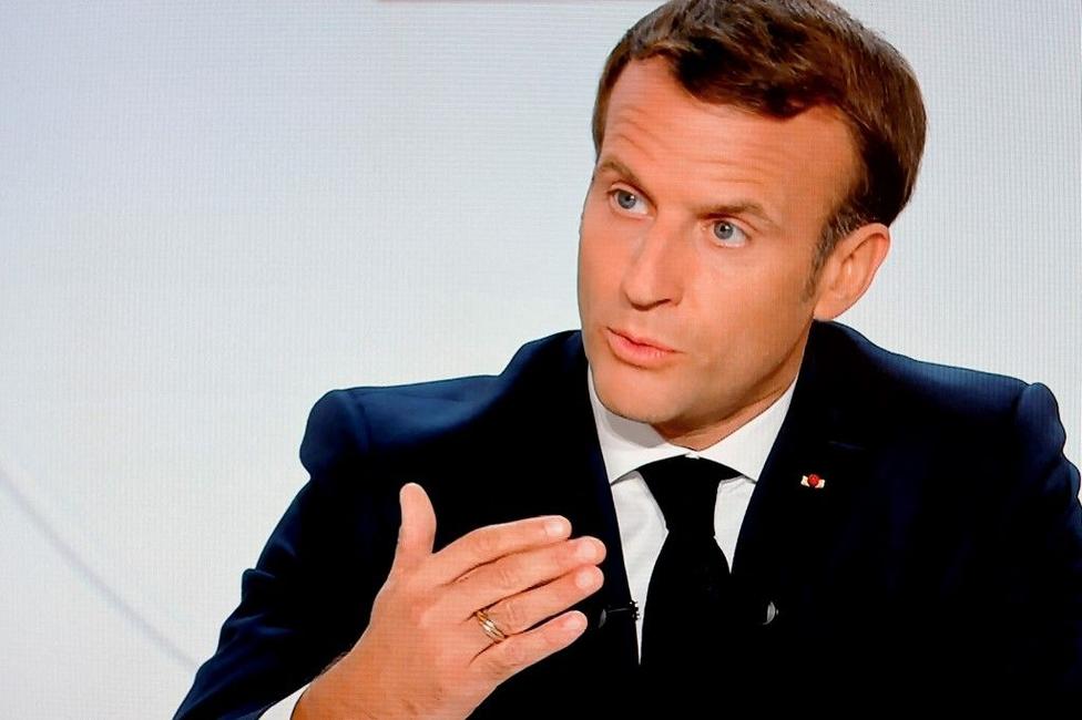 Emmanuel Macron médias AFP
