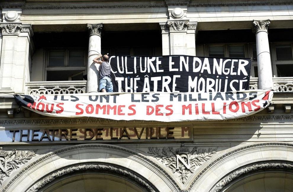 intermittents du spectacle AFP