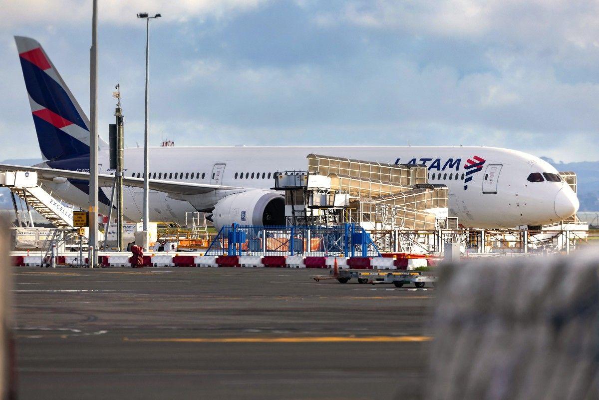 Une vue d'un aéroport, image d'illustration.