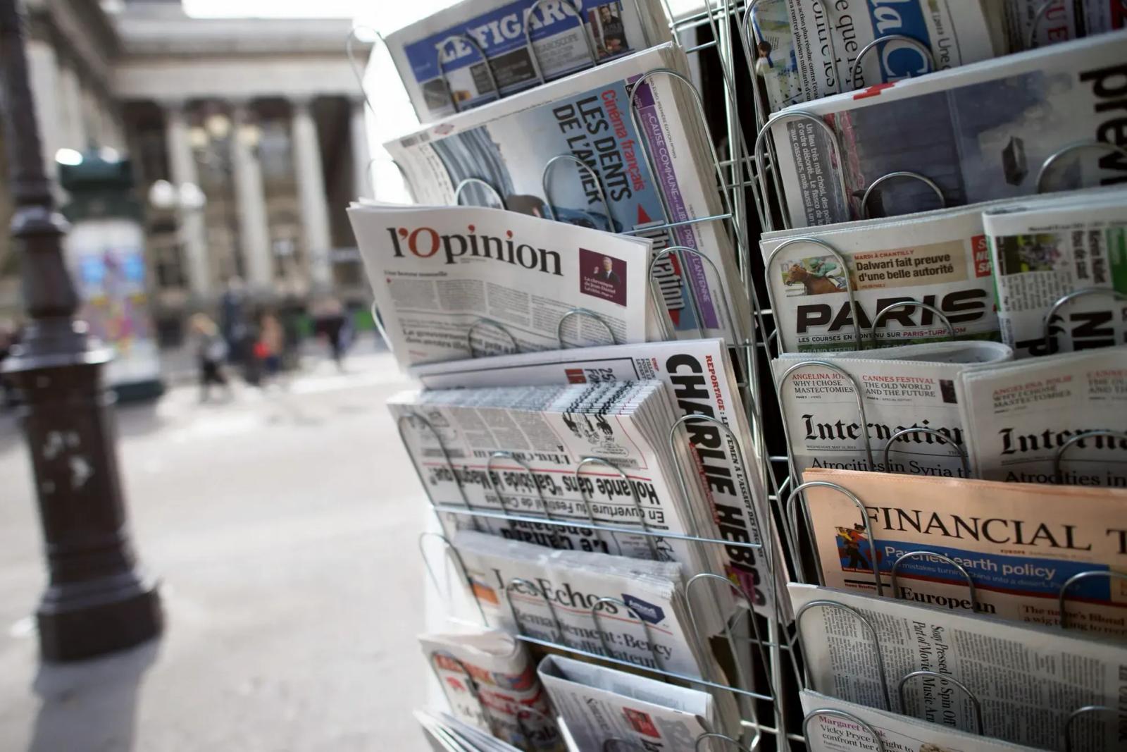 presse kiosque AFP