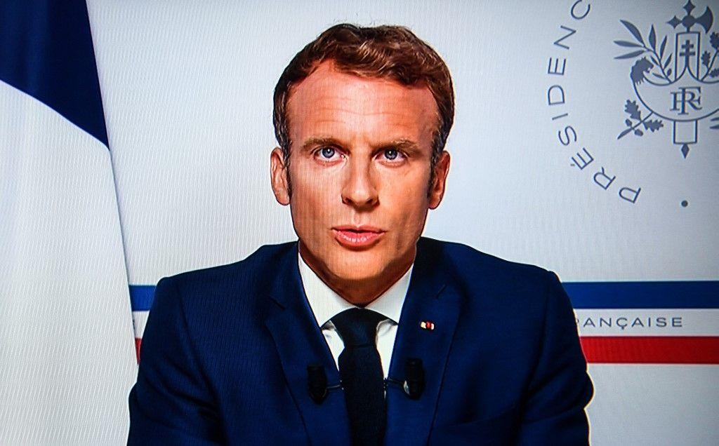 Emmanuel Macron discours Afghanistan AFP