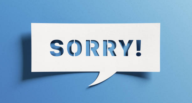 Il est parfois difficile de trouver les mots justes et les meilleures formules pour s'excuser.