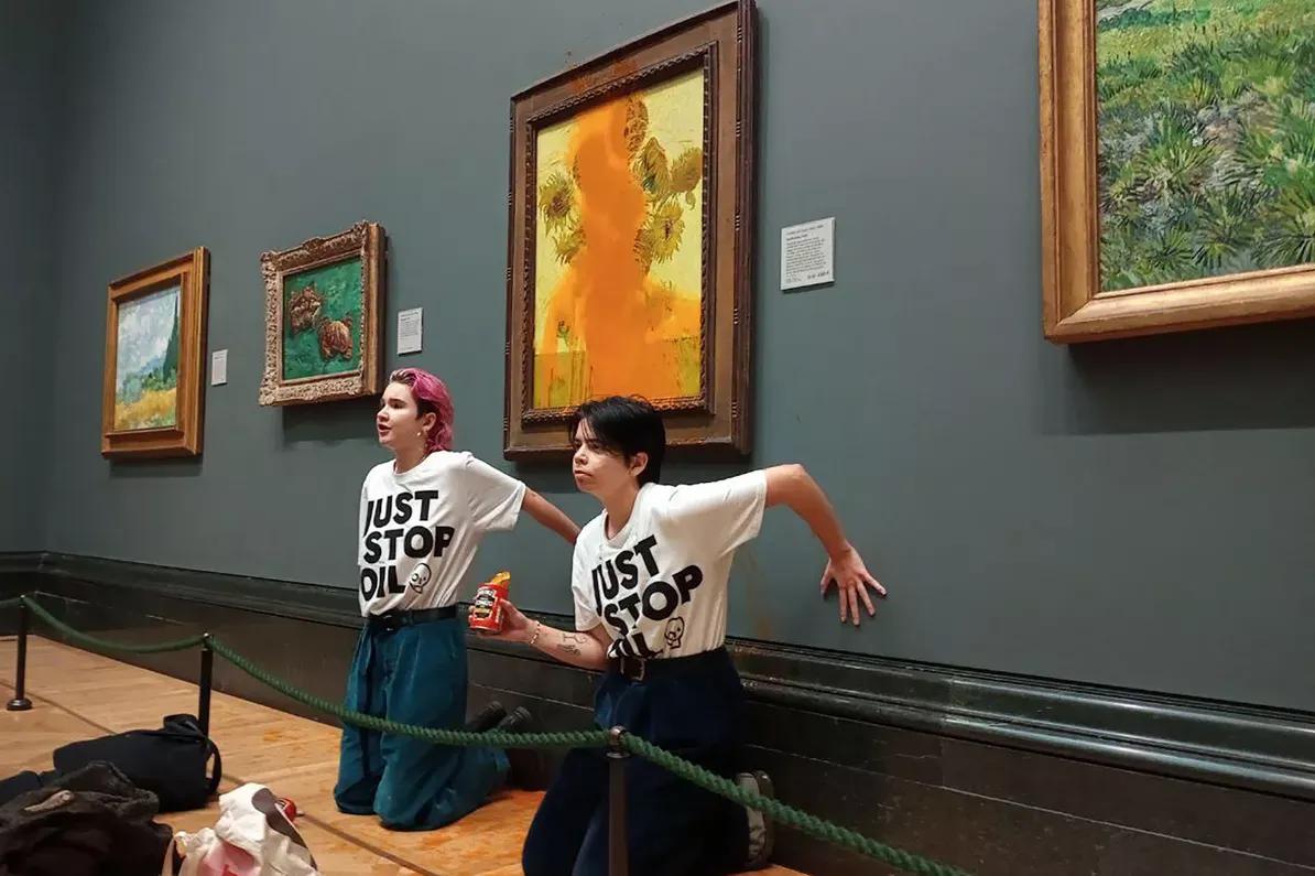 Van Gogh écologistes AFP