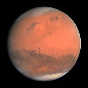 La planète Mars vue par la caméra OSIRIS de la sonde spatiale Rosetta. (Image d'illustration)