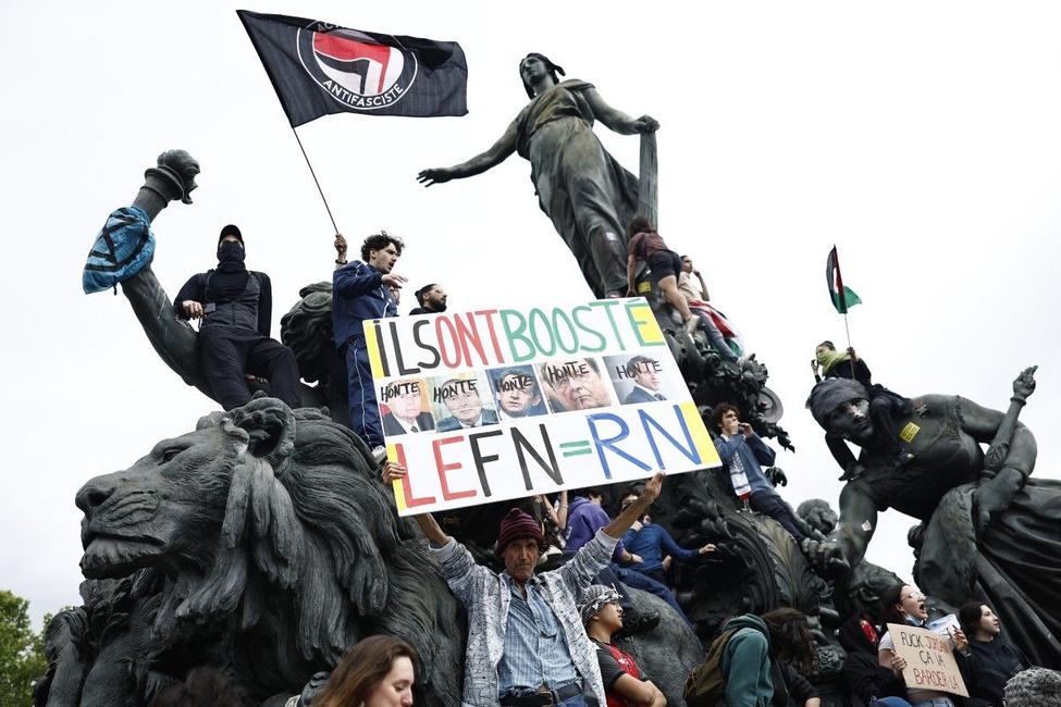 manifestation anti RN AFP