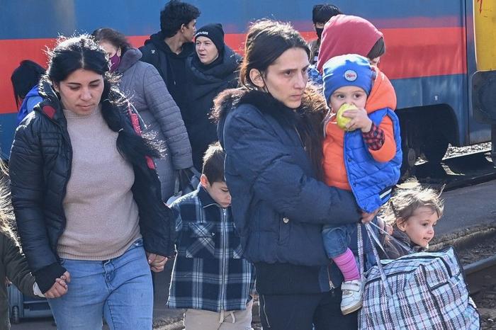 Ukraine réfugiés AFP