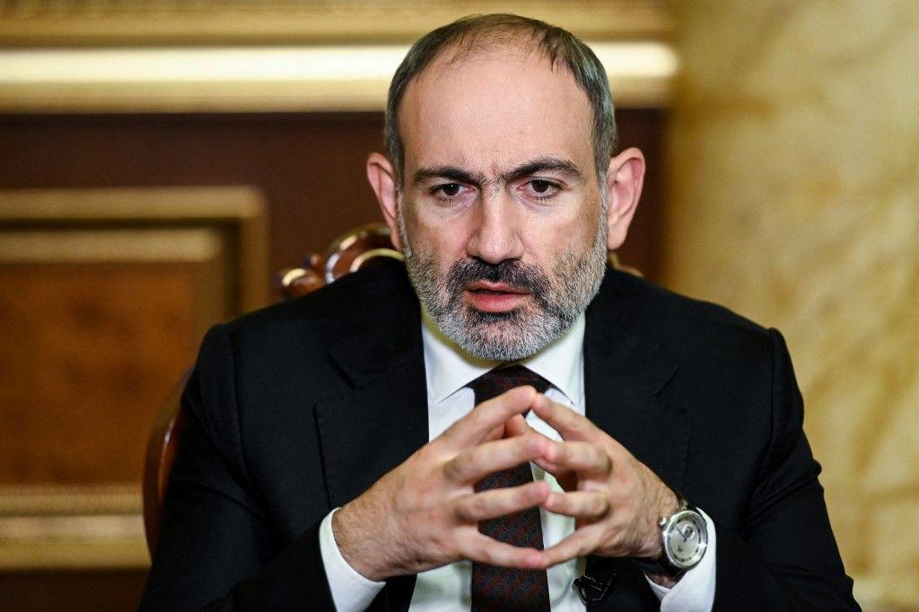 Nikol Pachinian Arménie AFP