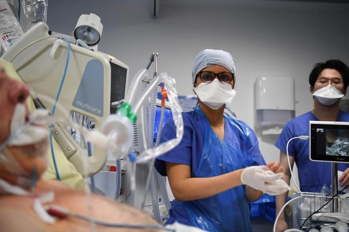 Covid-19 patients hôpital AFP