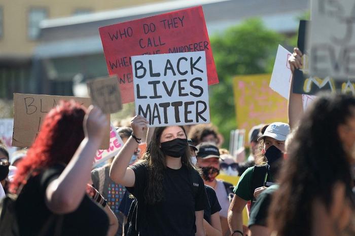Black lives matter manifestation AFP