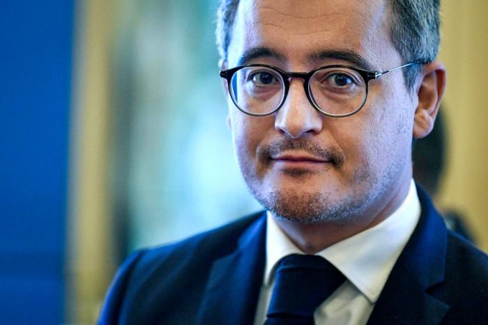 Gérald Darmanin portrait AFP