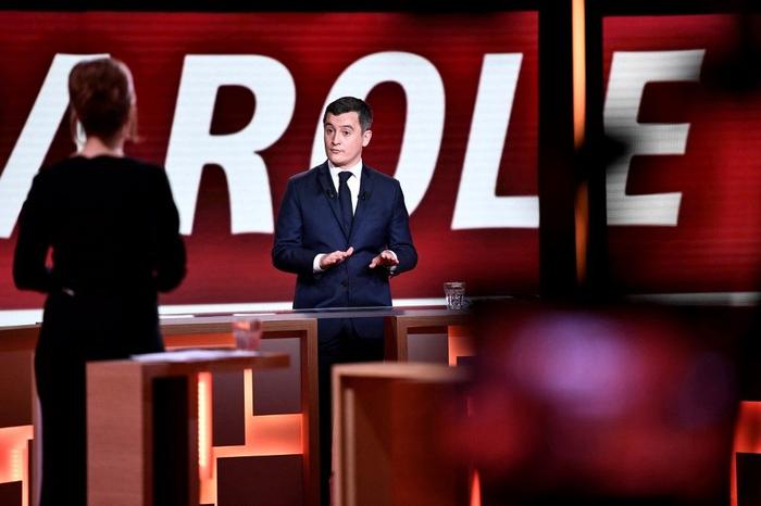 Gérald Darmanin France 2 Vous Avez la parole AFP