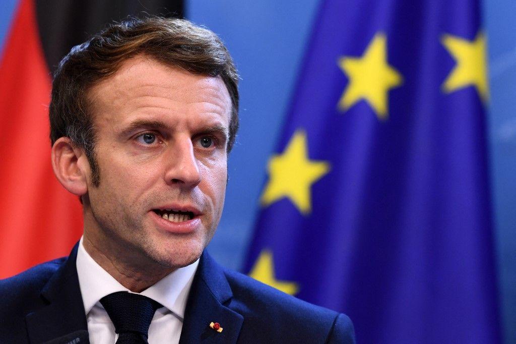 Emmanuel Macron Europe AFP