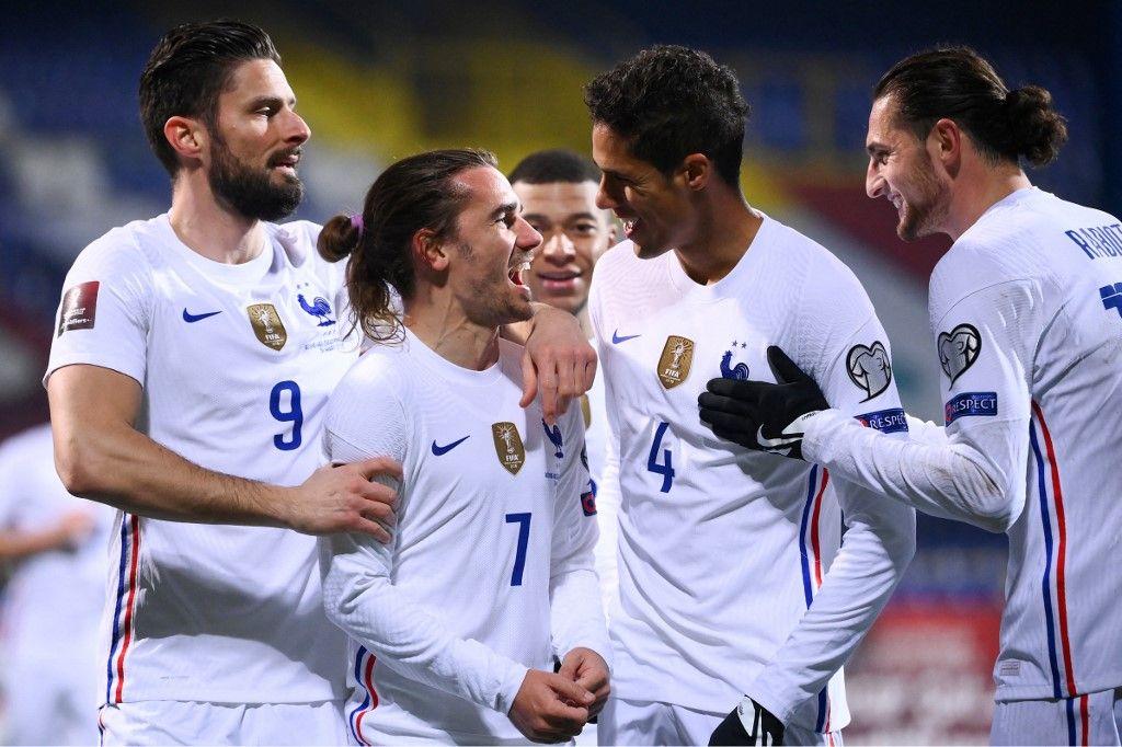 France football Antoine Griezmann qualifications coupe du Monde AFP