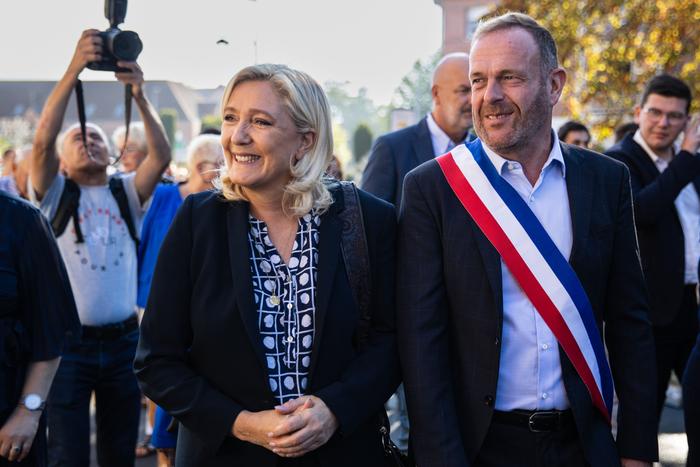 Marine Le Pen Steeve Briois AFP