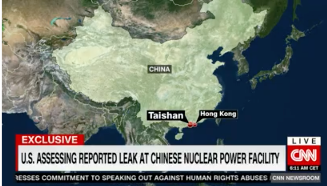 Incident dans une centrale nucléaire chinoise