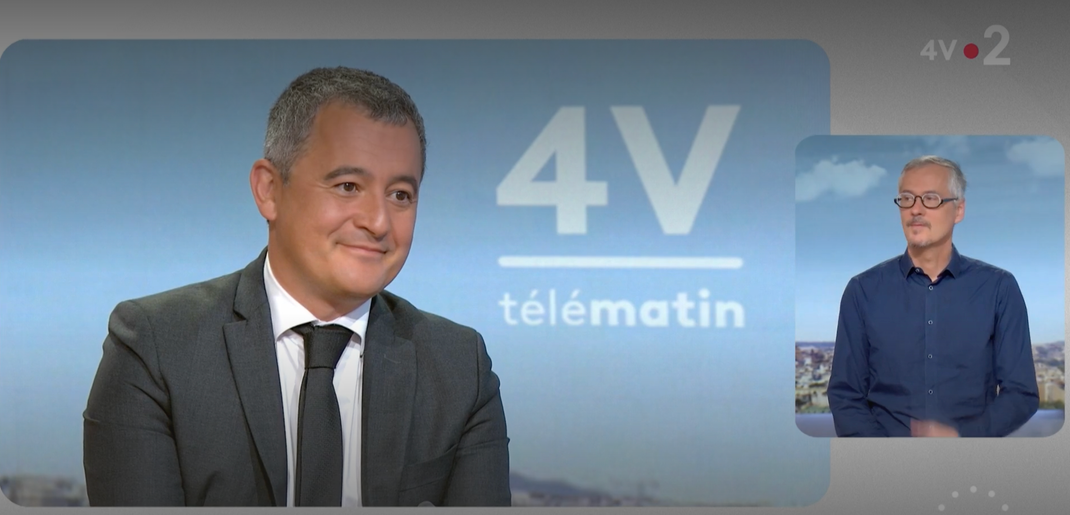 Ce matin, sur France 2, Gérald Darmanin a aussi déclaré qu'il n'était pas "candidat à un poste ministériel".
