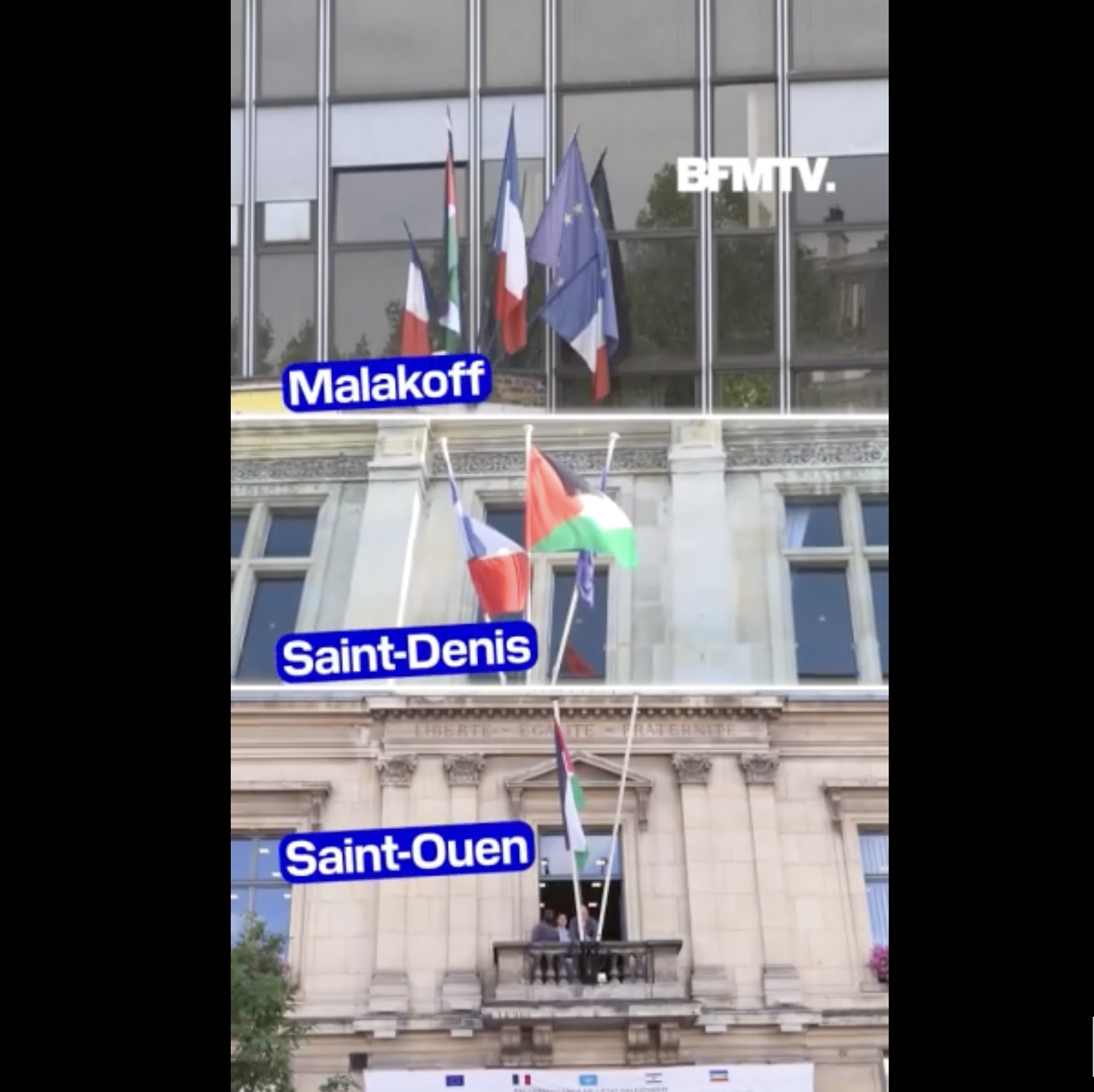 Vidéo : Ces villes françaises qui ont déjà hissé le drapeau palestinien