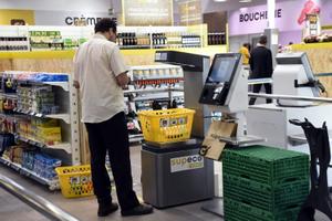 automatisation supermarché AFP