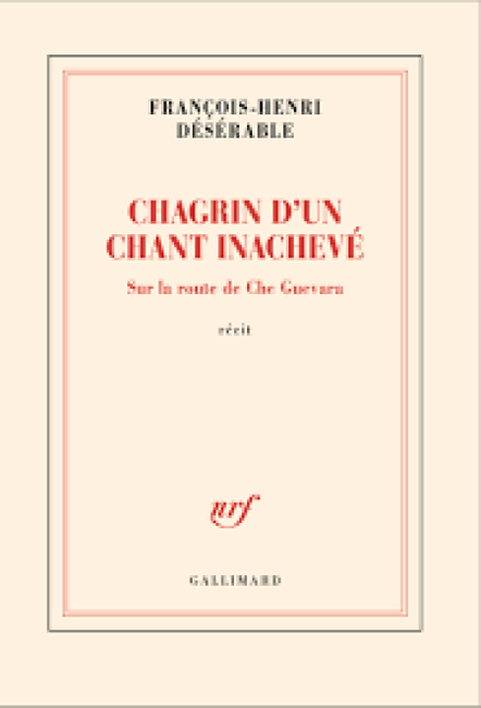 "Chagrin d'un chant inachevé" de François-Henri Dénérable