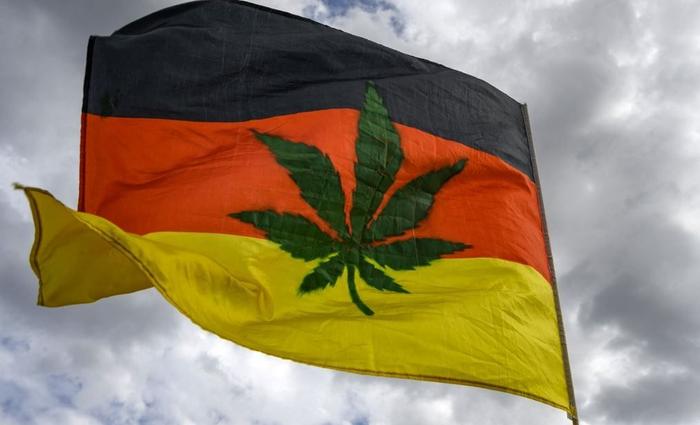 cannabis drapeau Allemagne AF