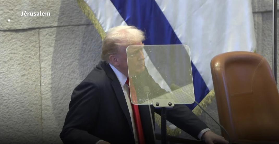 Sous les applaudissements nourris des députés israéliens, Donald Trump a prononcé à Jérusalem un discours historique devant la Knesset, ce lundi 14 octobre 2025.
