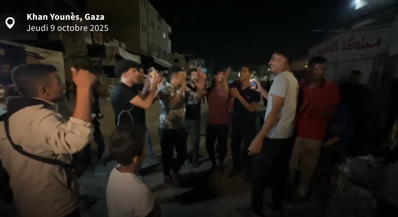 « Des moments historiques » : scènes de liesse en Israël et à Gaza après l'annonce du cessez-le-feu
