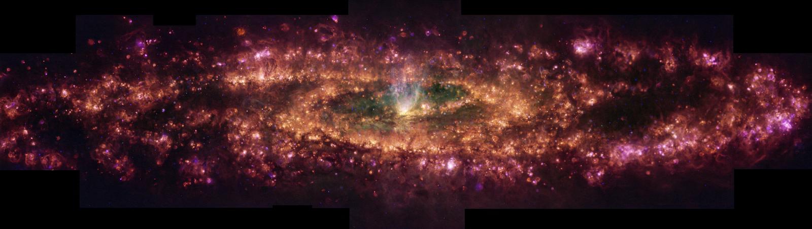 Cette image non datée, diffusée par l’Observatoire européen austral (ESO) le 17 juin 2025, montre la galaxie du Sculpteur sous un nouveau jour. (Image d'illustration)