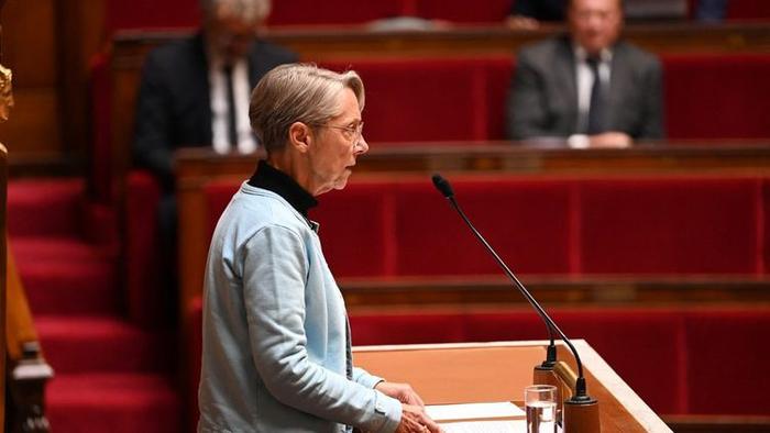 Elisabeth Borne Assemblée nationale AFP