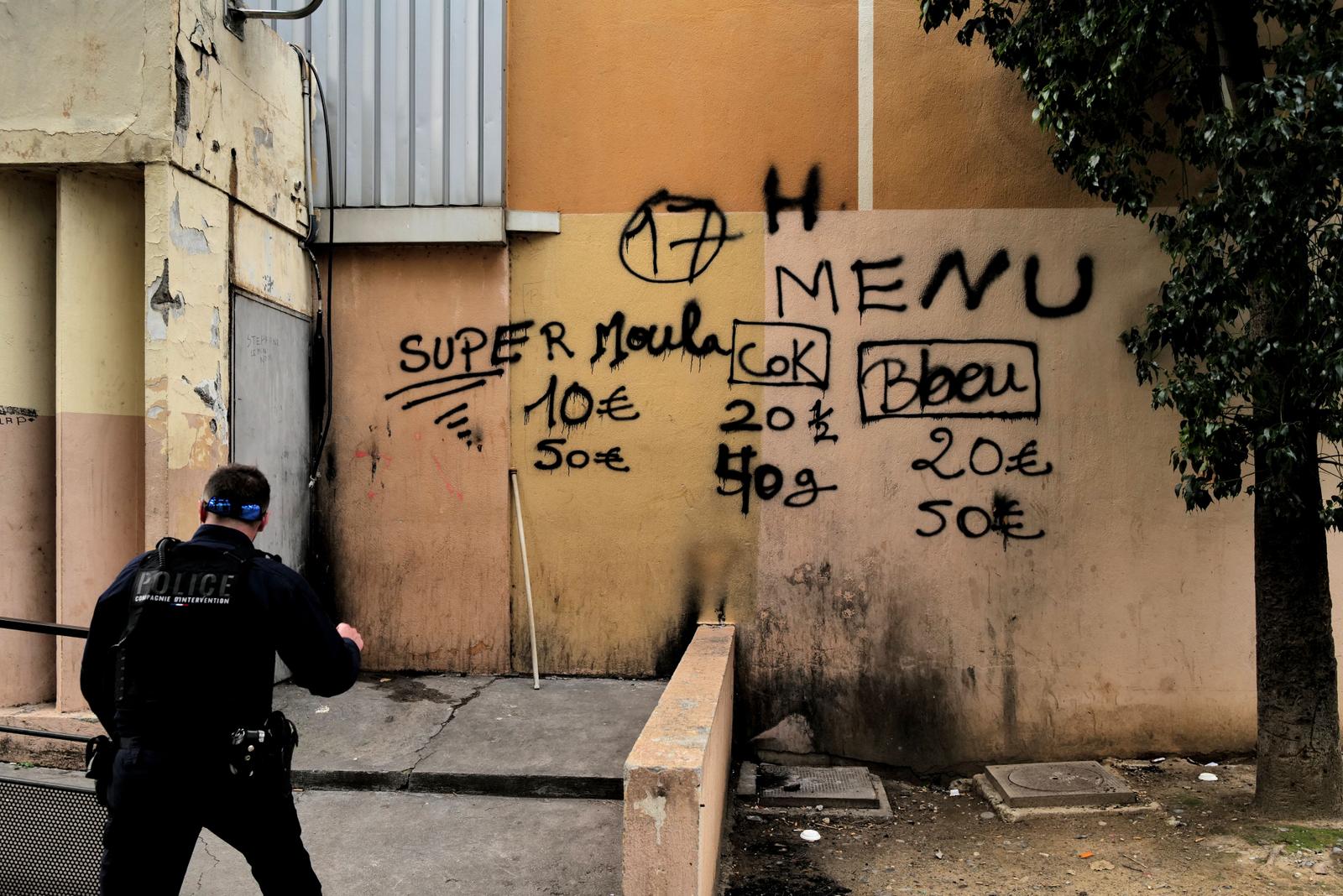 police drogue AFP