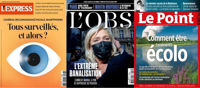 revue de presse des hebdos 27 mai