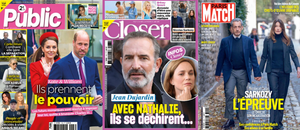 "Public", "Closer", "Paris Match".