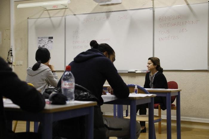 baccalauréat classe lycée Charlemagne AFP
