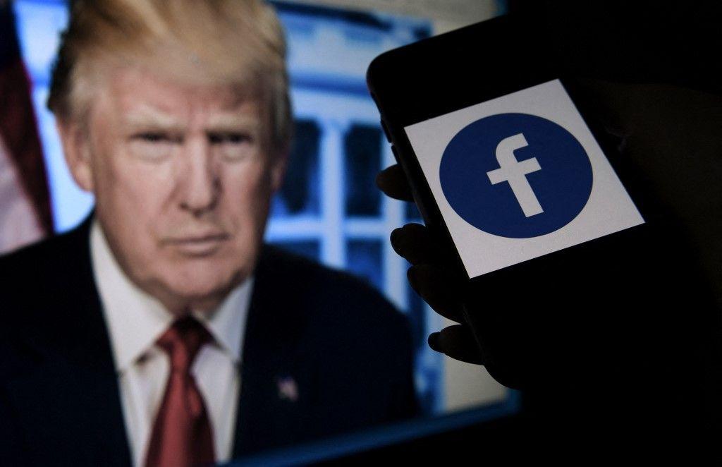 Donald Trump Facebook AFP