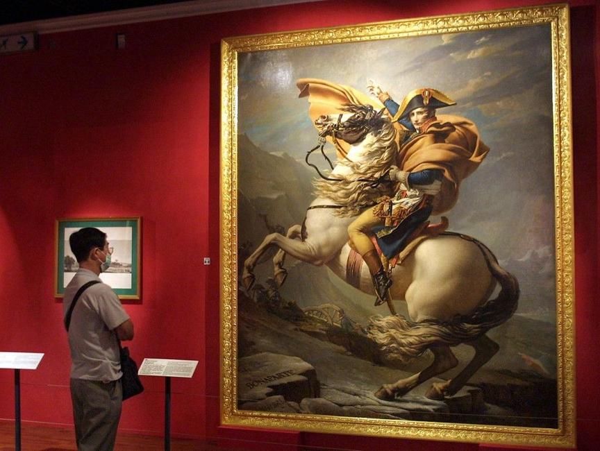 Napoléon tableau AFP
