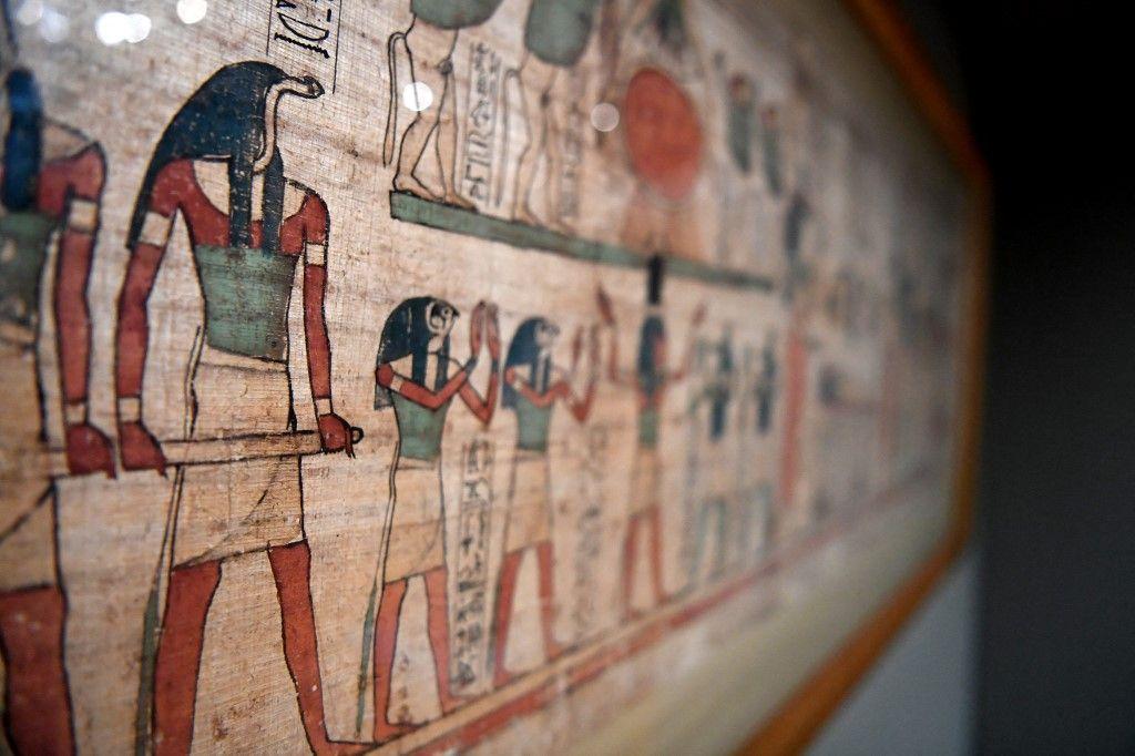 papyrus Egypte AFP