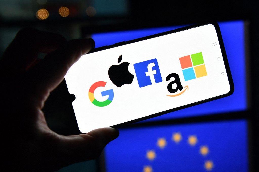 GAFA Apple Facebook AFP