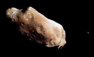 La NASA souhaite remorquer un petit astéroïde et le mettre sur orbite de la Lune (Image illustration).