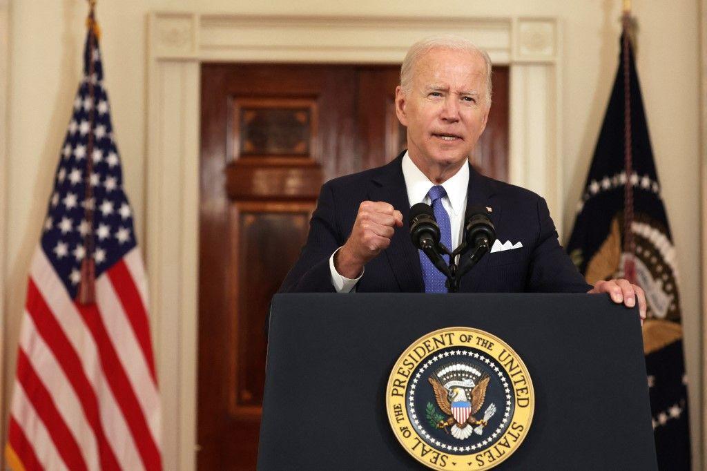 Joe Biden drapeau AFP