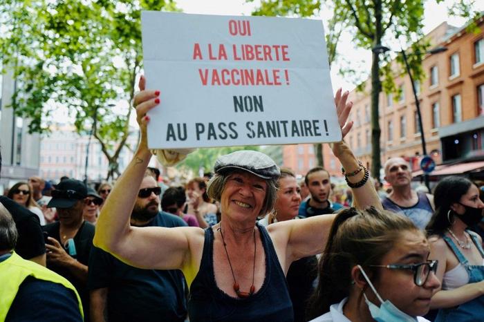 manifestation pass sanitaire AFP