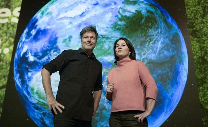 Verts allemands Annalena Baerbock Robert Habeck AFP
