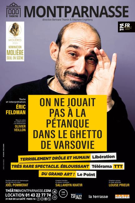 "On ne jouait pas à la pétanque dans le ghetto de Varsovie" : l’autodérision contre le trauma