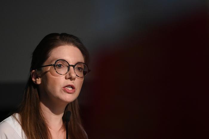 La ministre déléguée chargée de l’Égalité entre les femmes et les hommes et de la Lutte contre les discriminations, Aurore Bergé. (Image d'illustration)