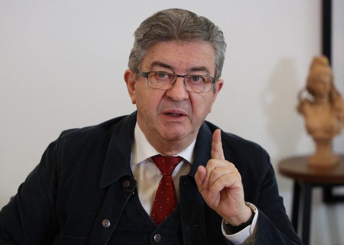 Jean-Luc Mélenchon portrait AFP